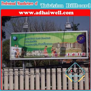China Aluminium Alloy Trivision Display Billboard with Panasonic Motor wholesale