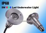 9W Single Color Led Chip Underwater Lights Wall Mounted Swimming Pool Light