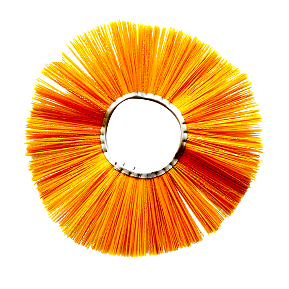 Poly Bristle Floor Brooms Road Sweeper Brush , Street Sweeper Brush