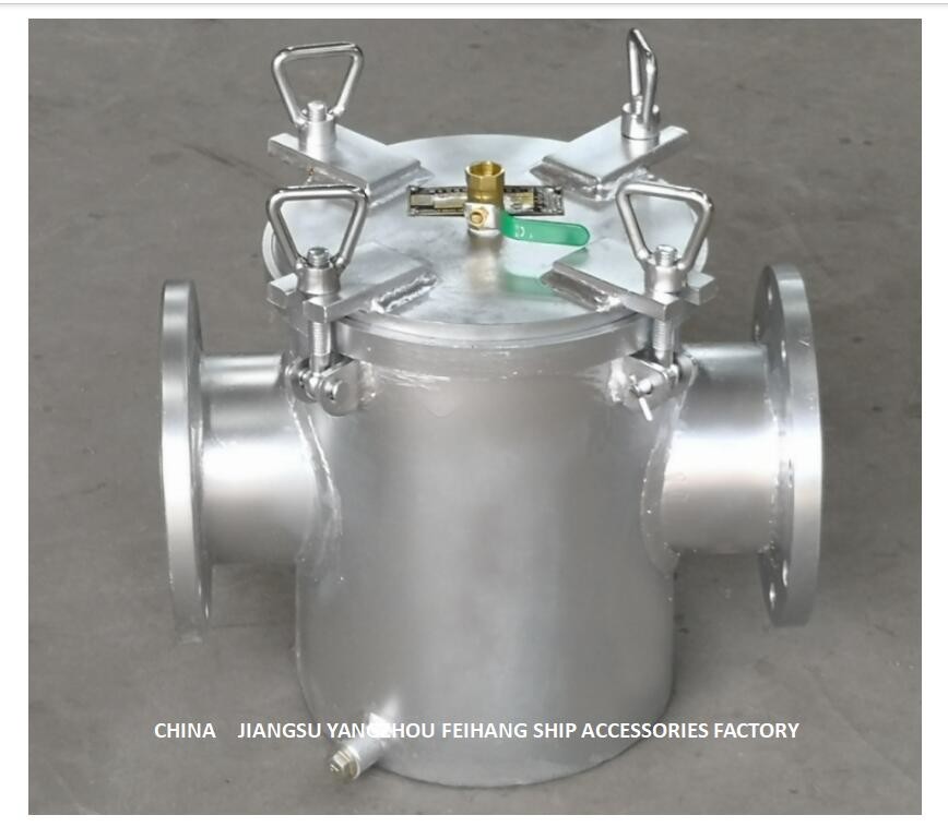 Straight Through Marine Coarse Water Filter Straight Through Suction Coarse Water Filter As125 Cb/T497-2012