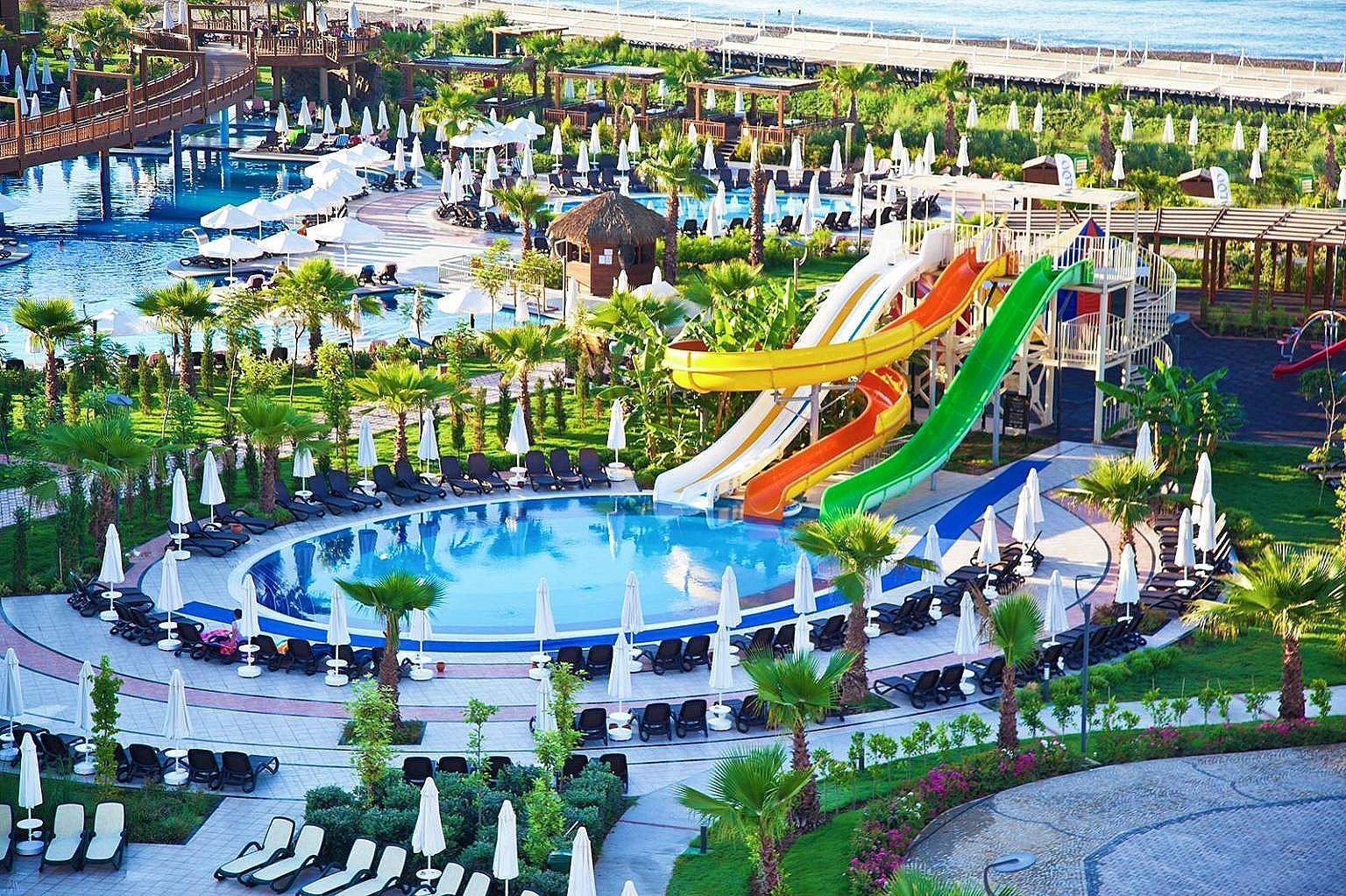 Outdoor Children Water Amusement Park Swimminng Pool Slides
