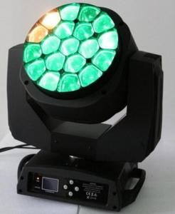 China 19* 15w led bee eye led moving head/ professional stage lighting theatre lighting factory wholesale
