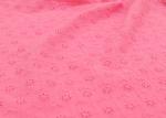 OEM Embroidery Eyelet Cotton Dying Lace Fabric With Floral Circle Pattern For