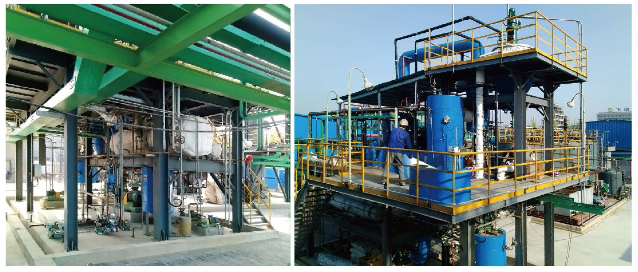 CE Metal Forced Circulation MVR Evaporation System For NaCl Crystalization