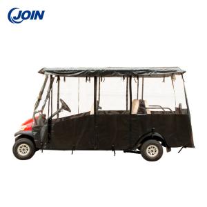 China Waterproof Golf Cart Enclosure Electric 4+2 Golf Buggies Rain Cover wholesale