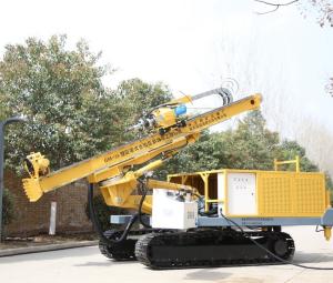 China Construction 50m To 200m DTH Auger Drilling Rig Full Hydraulic wholesale