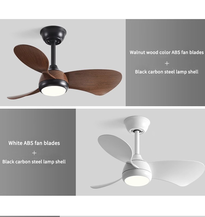 38-Inch Modern LED Ceiling Fan with 3 Blades DC Motor Remote Control Switch Project Installation for Living Room Interiors