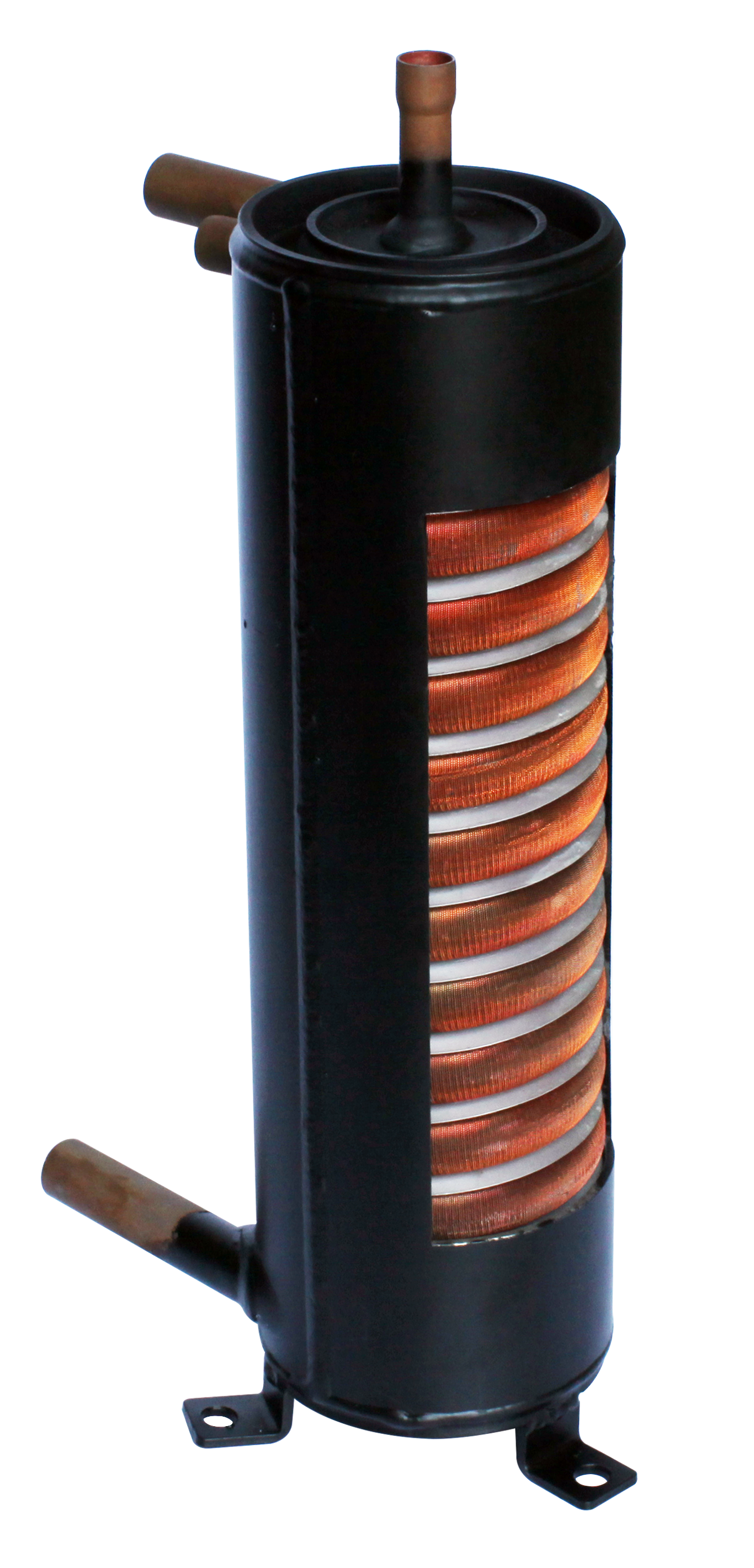 22mm Single Copper Tube Shell Heat Exchanger RAH08-CME For Condensor