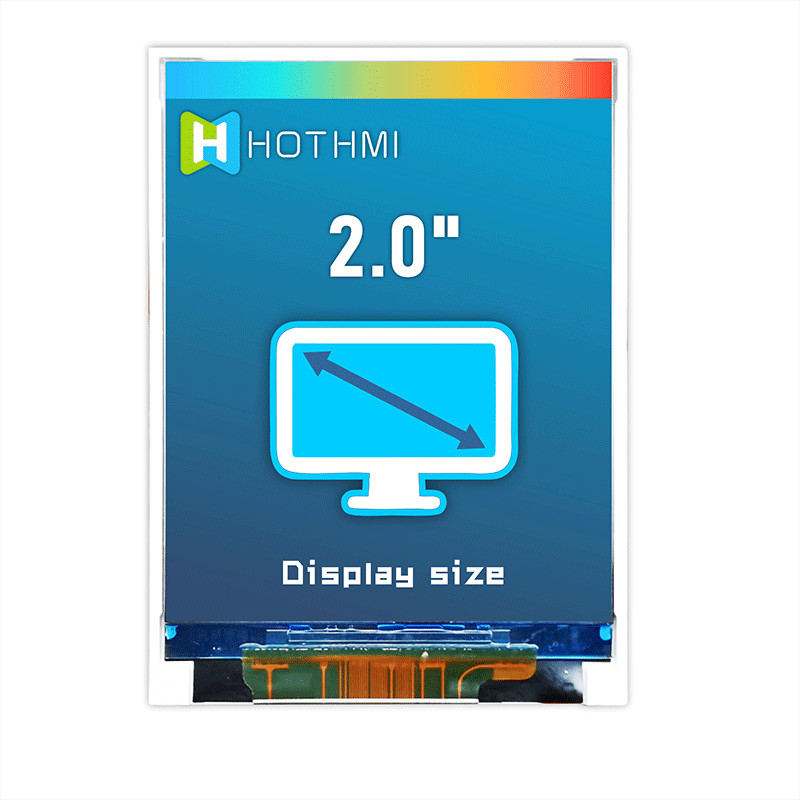 2.0 Inch SPI TFT LCD Module Display Practical 240x320 HTM020A01