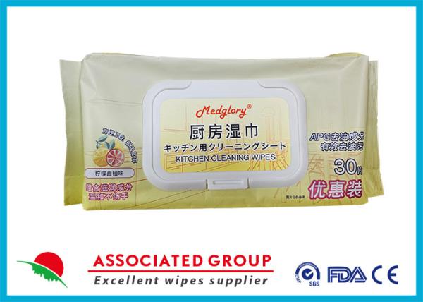 Remove Oil And Grease Disinfecting Surface Household Cleaning Wet Wipes Kitchen