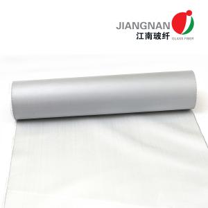 China 0.4mm PU Coated Fiberglass Fabric For Fire Curtain And Smoke Curtains wholesale