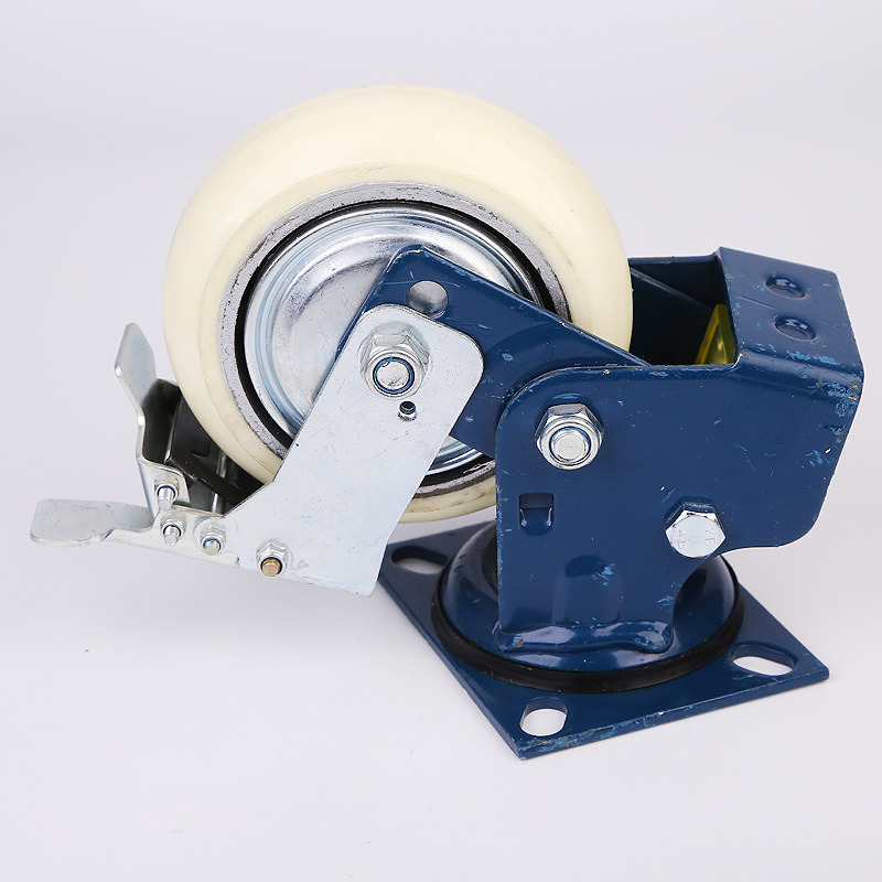 Swivel Brake Shock Absorption Medium Heavy Duty Wheel Caster