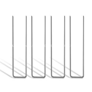 China Anti UV Long U Shaped Nails , Metal U Nails For Artificial Grass , wholesale