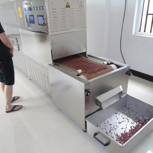 China 1000mm Belt Continuous Tunnel Dryer Microwave Sterilizer Industrial Drying Machine wholesale