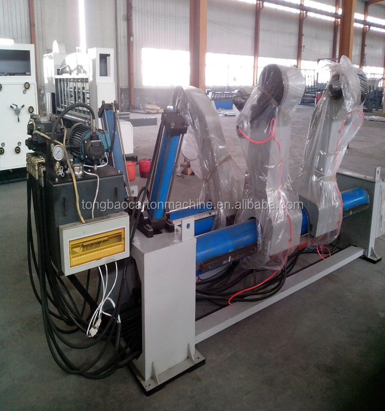 242mm Width 2000/2200 Hydraulic Mill Roll Stander for Corrugated Cardboard Durable
