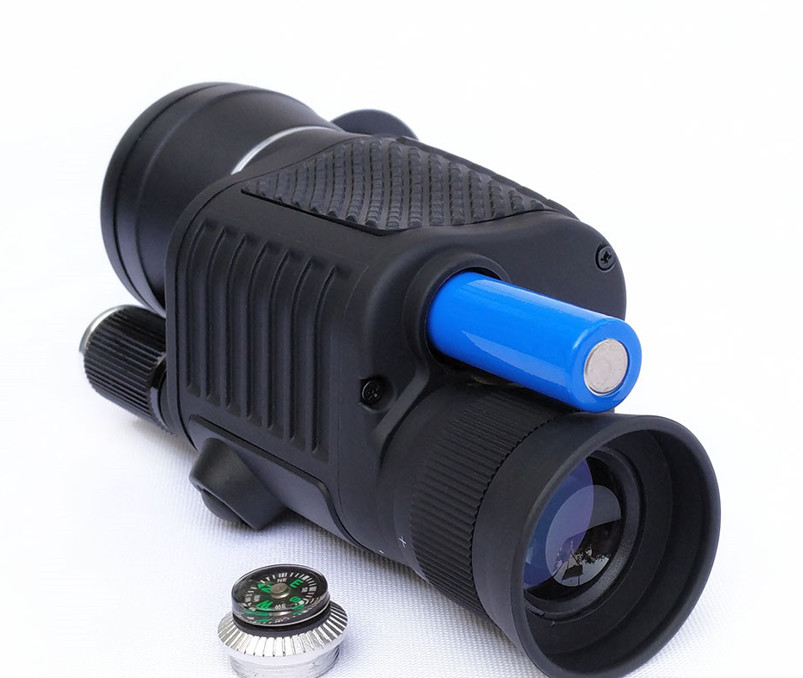 FMC High Powered Monocular Scope 12x40 Light Compass For Travel