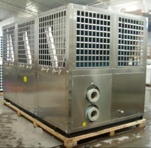 China 210KW 380V Swimming Pool Air Source Heat Pump 304 Stainless Steel Material wholesale