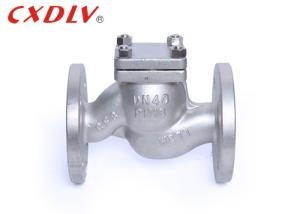 China Water Meter Stainless Stee Lift Check Valve Flange Connection PN16 wholesale