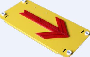 China Waterproof Red Light Collapsible LED Arrow Board wholesale