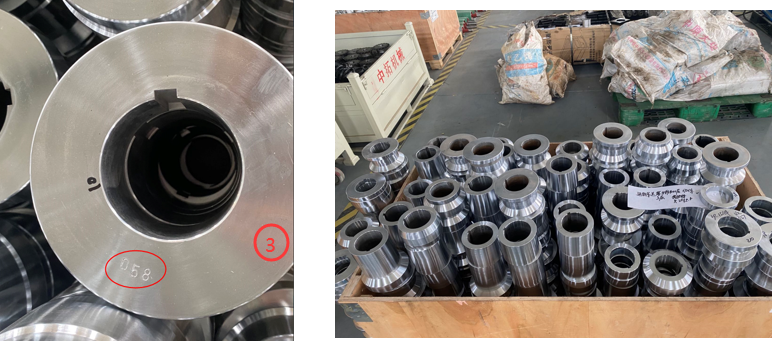 Double layer machine rollers