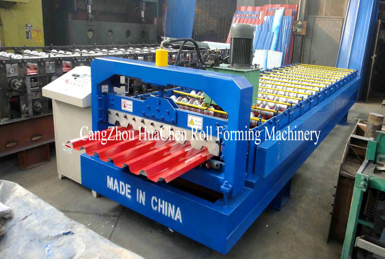 Toching Screen Roofing Sheet Making Machine Aluminium Roll Forming Machine 5.5Kw