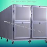 304 SS High-Quality Funeral Mortuary Corpse Refrigerator for Four Bodies