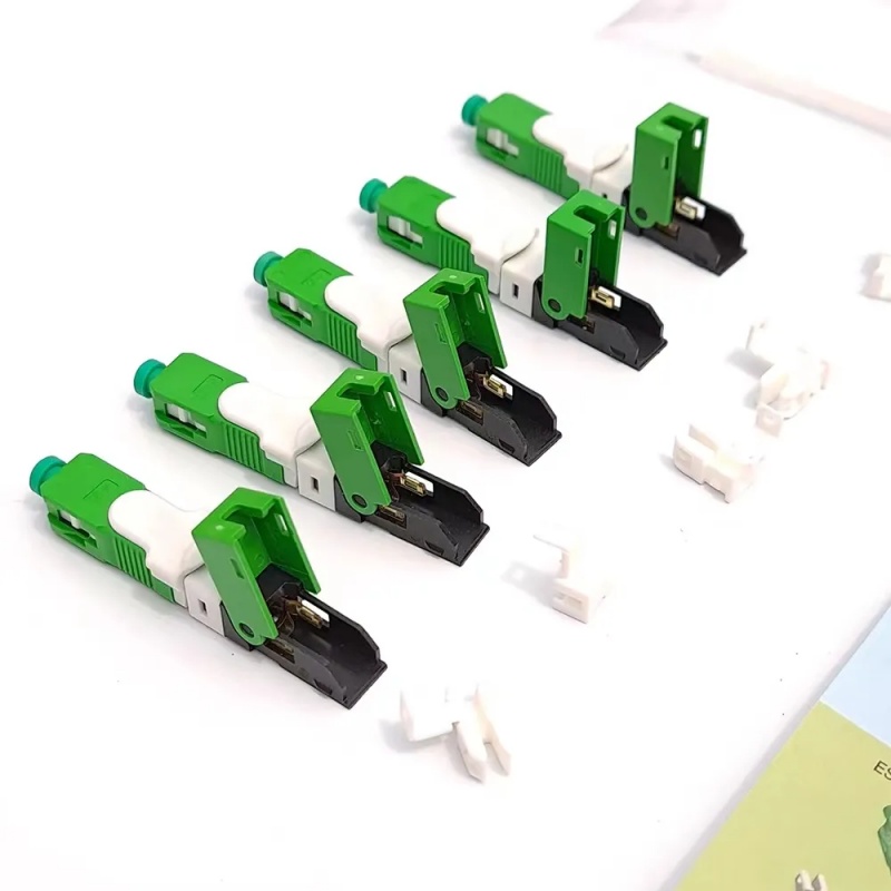 G651 G652 G657 SC/APC SC/UPC Fiber Optic Fast Connector with 20N Tensile Strength and 5