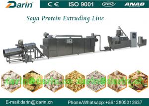 China Textured / fiber vegetarian snack food extruder process line wholesale