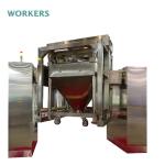 Single Arm Lift Square Cone IBC Bin Blender Pharmaceutical Industrial Chemical