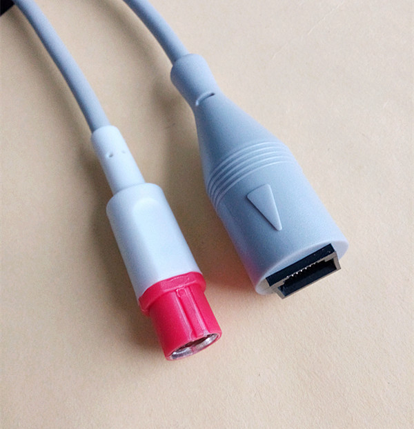 Siemens IBP Cable With HP Transducer Side Light Grey TPU Material Cable
