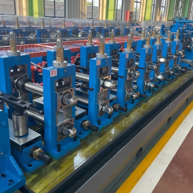 Durable Welded Tube Mill Line 380V 50Hz 3Phase for Square Tube 70*70mm-10*10mm