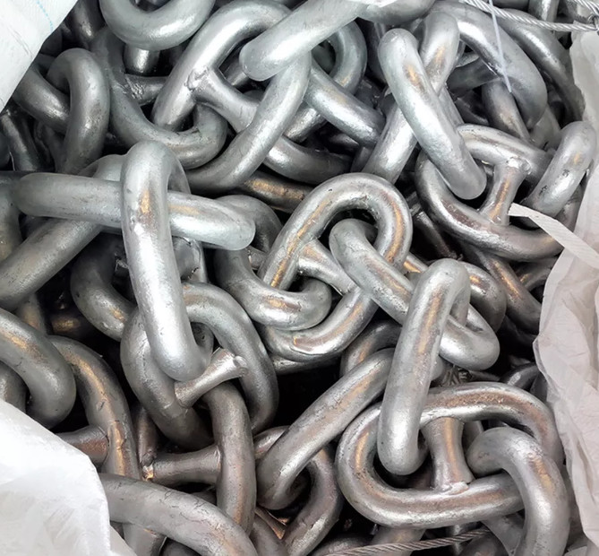Factory Price Grade Marine Welded Link and Link Anchor Chain for ship