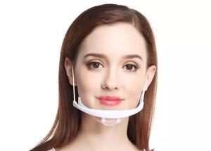 China Food Processing Healthcare Industry Plastic Face Mask With Logo Anti Fog wholesale