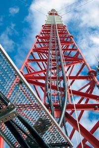 China 85 Metres Galvanized Tower 3 Legged Or 4 Legged wholesale