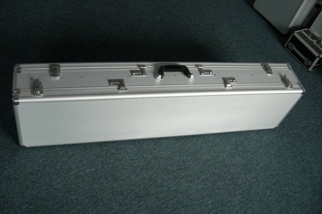 Custom Size Aluminum Hard Case Gun Storage Box With Combination Lock