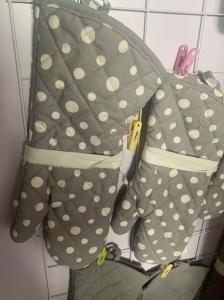 China Kitchen Baking Cotton Oven Mitts Oven Gloves Heat Resistant Professional wholesale