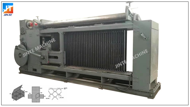 Automatic gabion mesh knitting machine supplier from China Jinte