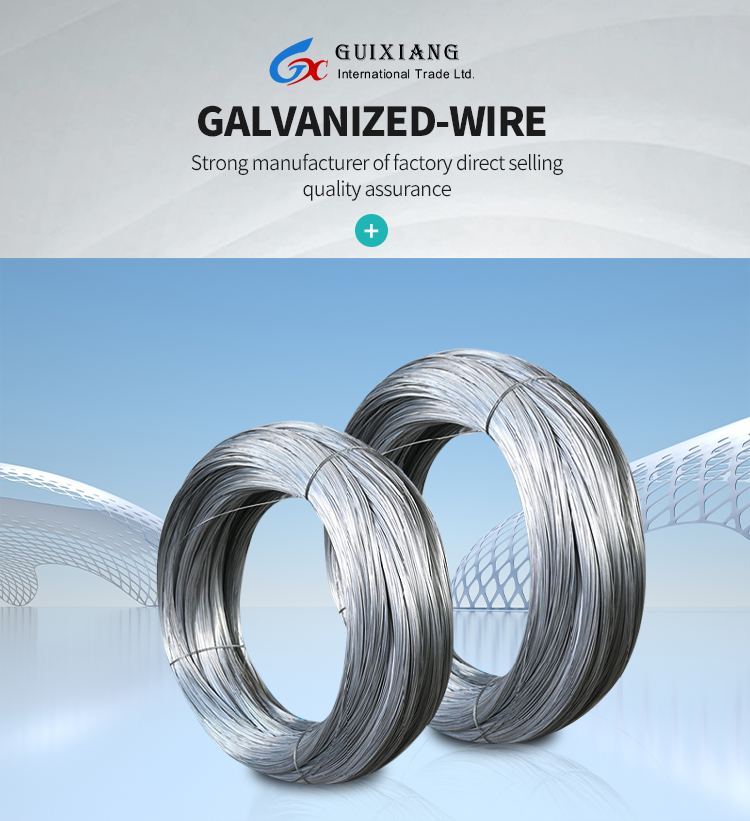 High Quality BWG16 18 Electro Galvanized Iron Carbon Steel Wire For Fonstruction And Wire Mesh