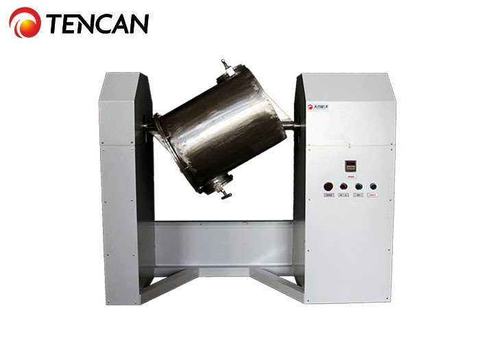High Efficiency Inclined Powder Mixing Machine 304 Stainless Steel Material