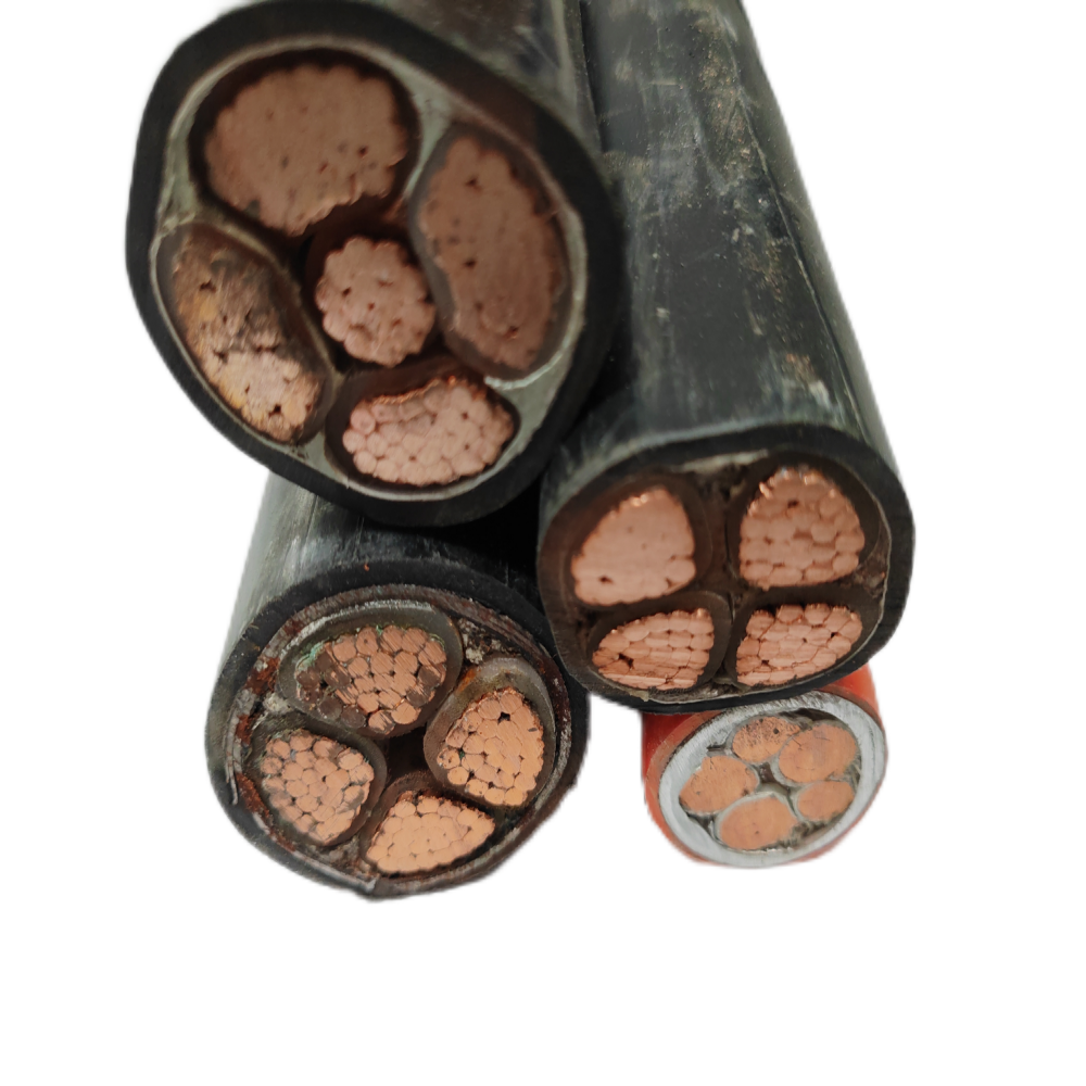 NYFGBY NYY 1000V Mining Power Cable PVC Jacket For Power Distribution