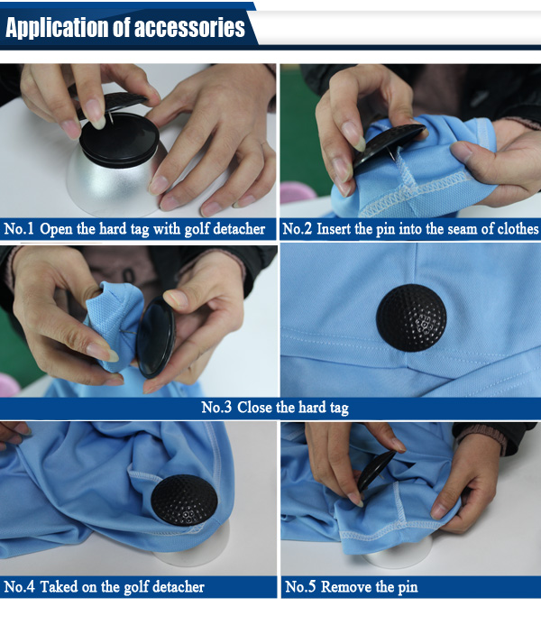 High Quality Pencil Tag eas Detacher eas Anti-theft Tag Remover for Clothing