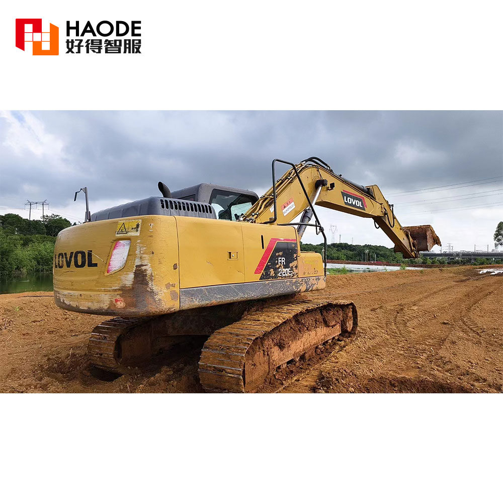 Good Condition 13-30 Ton Used Lovol Crawler Excavator FR205E2-H With 5.8 M Boom Length