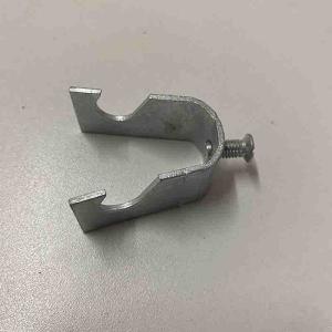 China Durable Powder Coated Metal Conduit Straps Electrical Pipe Clamp Antirust wholesale