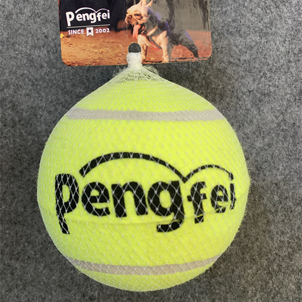 Wholesale Durable Rope Pet Chew Toys Ball Interactive Tennis Double Knot pet dog toys ball