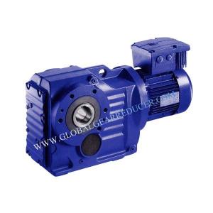 China China K167 High Efficiency Gearbox Reducer With High Torque Helical Bevel Gear Motor wholesale