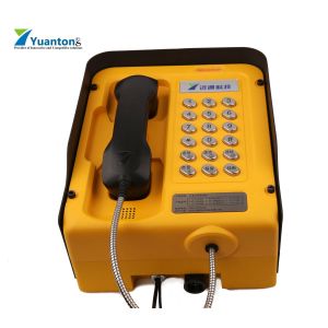 Industrial Weatherproof Telephone with Aluminium Enclosure Stainless Steel