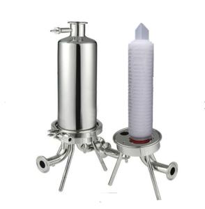 China 20 Inch 10 Inch Cartridge Filter Housing Ss316 Stainless Steel Micro wholesale