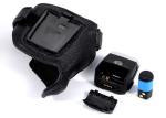1D 2D Wireless GLove Barcode Reader , PDF417 Finger Barcode Scanner
