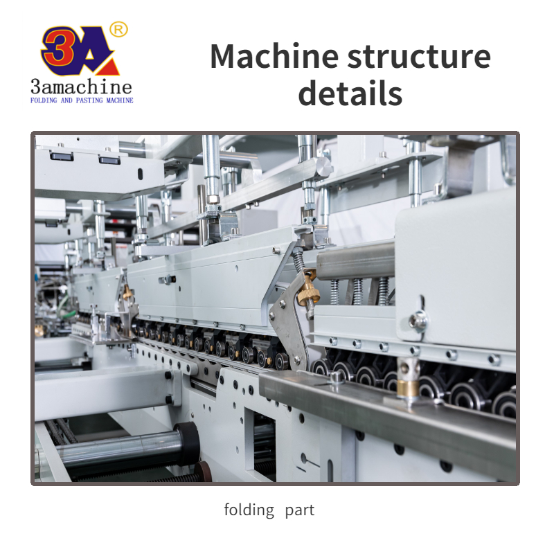 Automatic Carton Box Folder Gluer Machine for Corrugated Boxes Stable and Durable