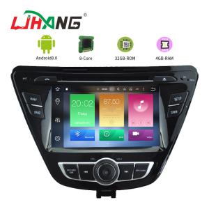 China Elantra 2014 Hyundai Dvd Player , 1280*600 Display Hyundai Elantra Car Dvd wholesale
